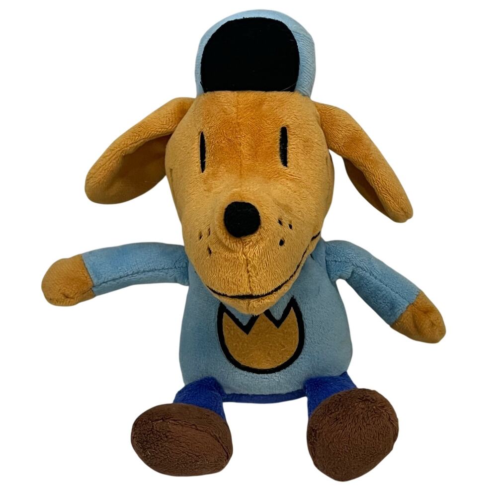 Dog Man Plush Doll 9.5” MerryMakers Dav Pilkey Scholastic